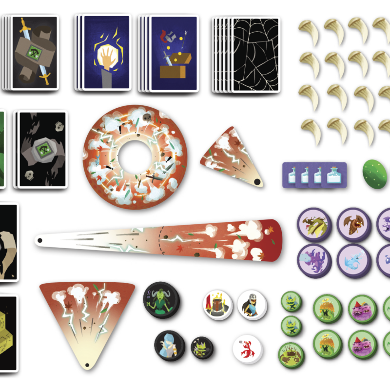 Gioco Da Tavolo Elzra Catacombe Conquest: 2-4 Giocatori, 14+ Anni, 15-30 Minuti